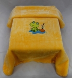 Dětská deka 6206, žlutá